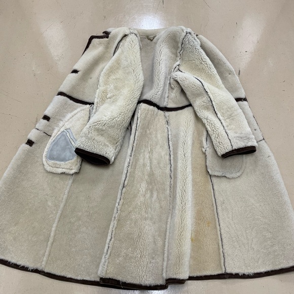 Vintage Loch Lomond Alexandria Scotland Antartex Sheepskin Jacket Size 12 - Picture 10 of 10